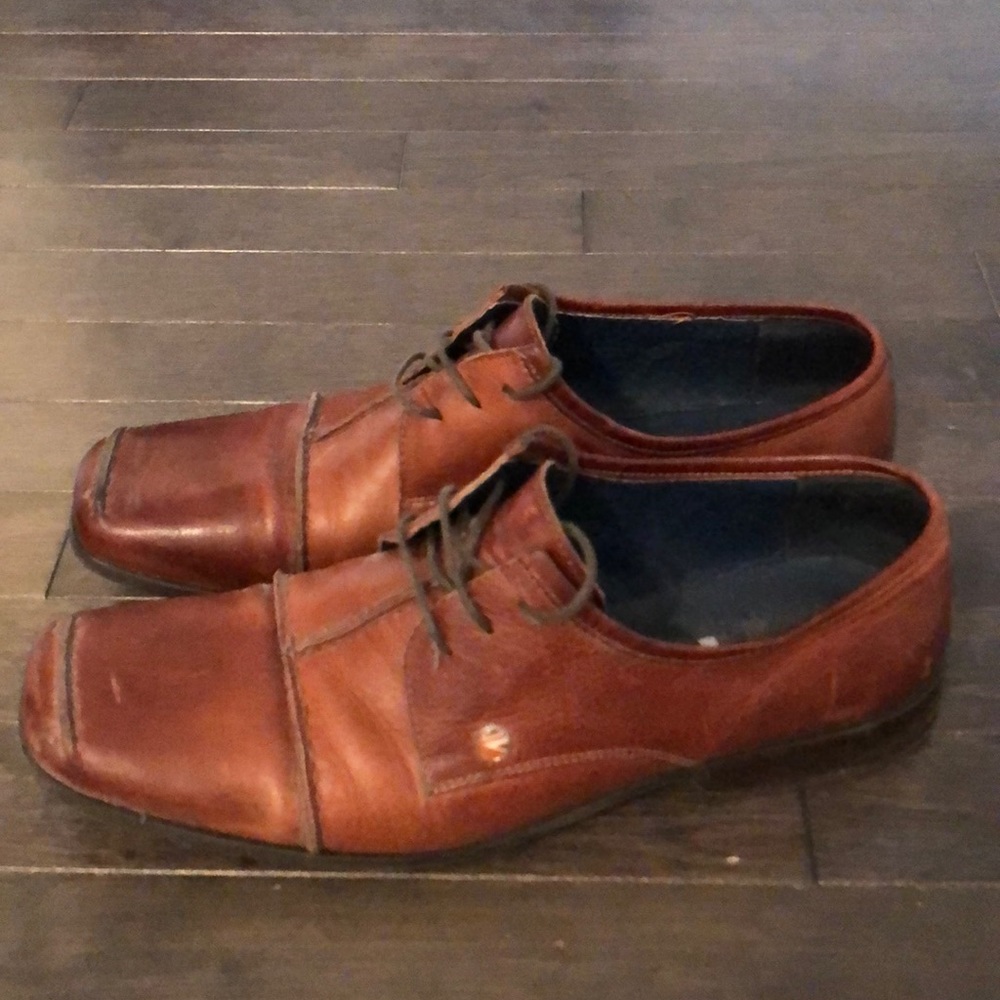 Men’s shoes cognac color Ben Sherman size 10